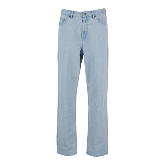 Karl Kani Ανδρικό παντελόνι OG Baggy Five Pocket Flames Denim